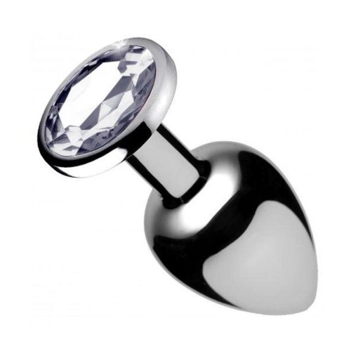 Booty Sparks Clear Gem Anal Plug - 3 Sizes - CheapLubes.com