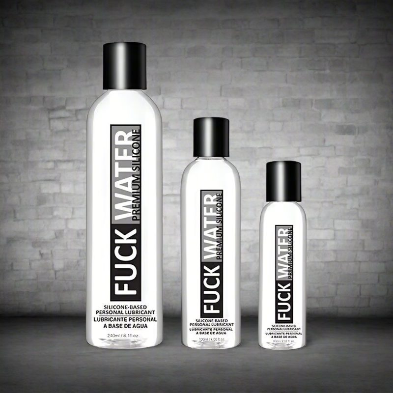 F Water Silicone Based Personal Lubricant Family