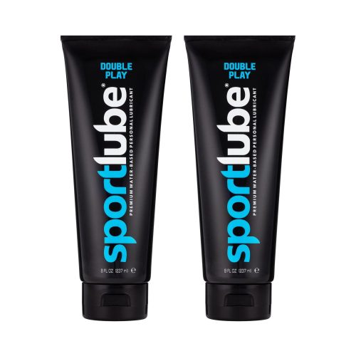 SportLube Double Play Premium Water-Based Personal Lubricant 8 oz (237 mL) Tube - CheapLubes.com