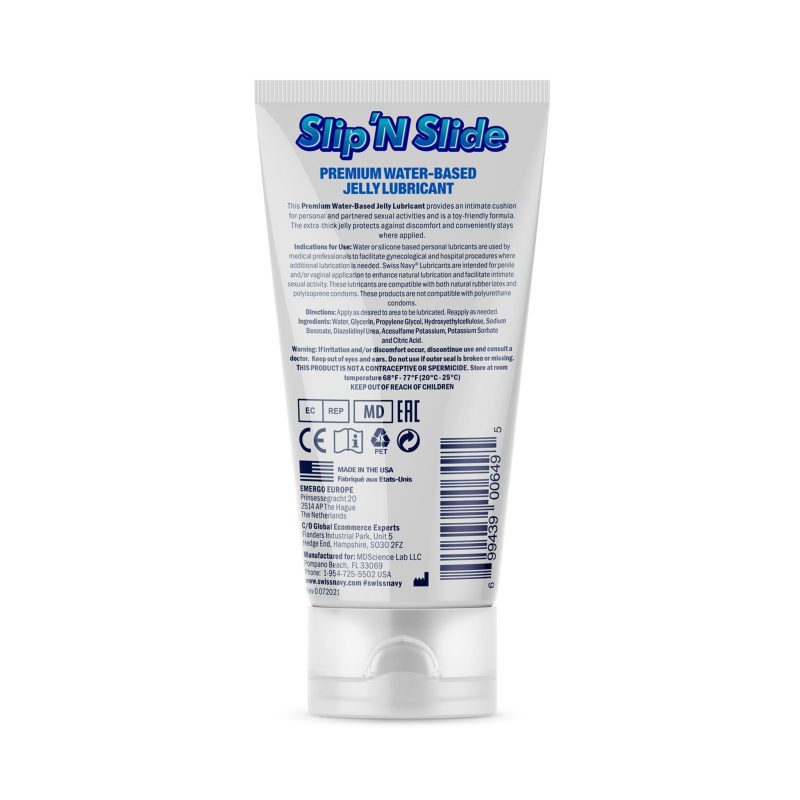 Swiss Navy Slip n Slide 5 oz Back