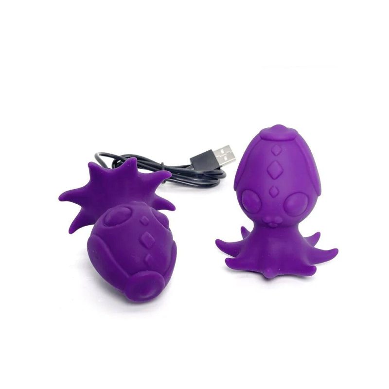 cute little fuckers princette puppypus purple rechargeable vibrator cheaplubes com 2