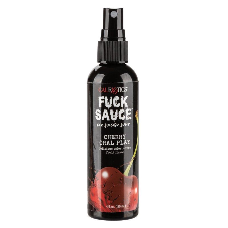 fuck sauce oral play cherry 4 oz 120 ml cheaplubes com 1