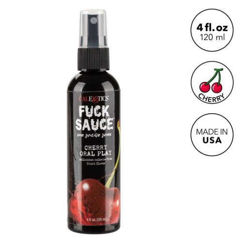 fuck sauce oral play cherry 4 oz 120 ml cheaplubes com 3