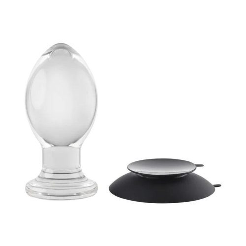 gender x crystal ball suction cup anal plug clear cheaplubes com 6