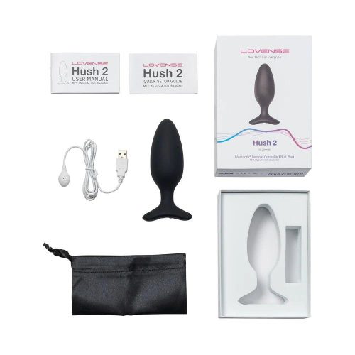 lovense hush 2 bluetooth app remote control vibrating butt plug 1 75 cheaplubes com 3