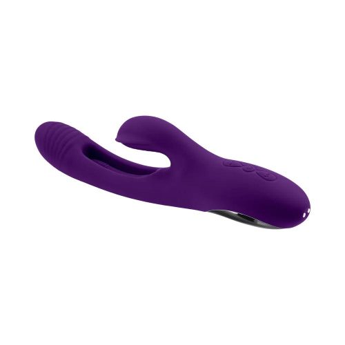 playboy thrill dual stimulating vibrating rechargeable silicone rabbit cheaplubes com 5