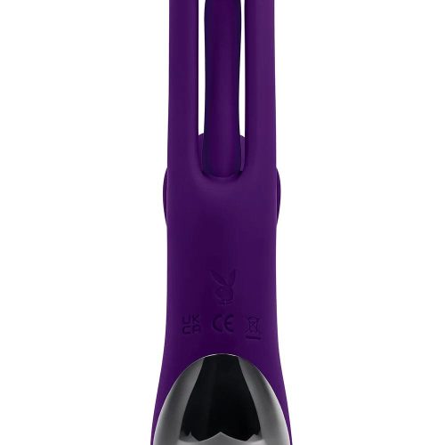 playboy thrill dual stimulating vibrating rechargeable silicone rabbit cheaplubes com 7