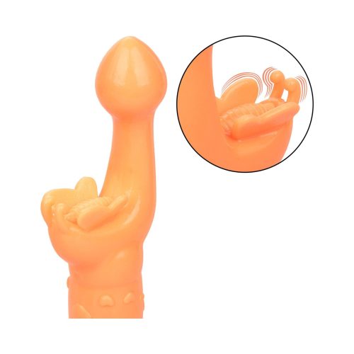 rechargeable butterfly kiss vibrating and fluttering orange cheaplubes com 3